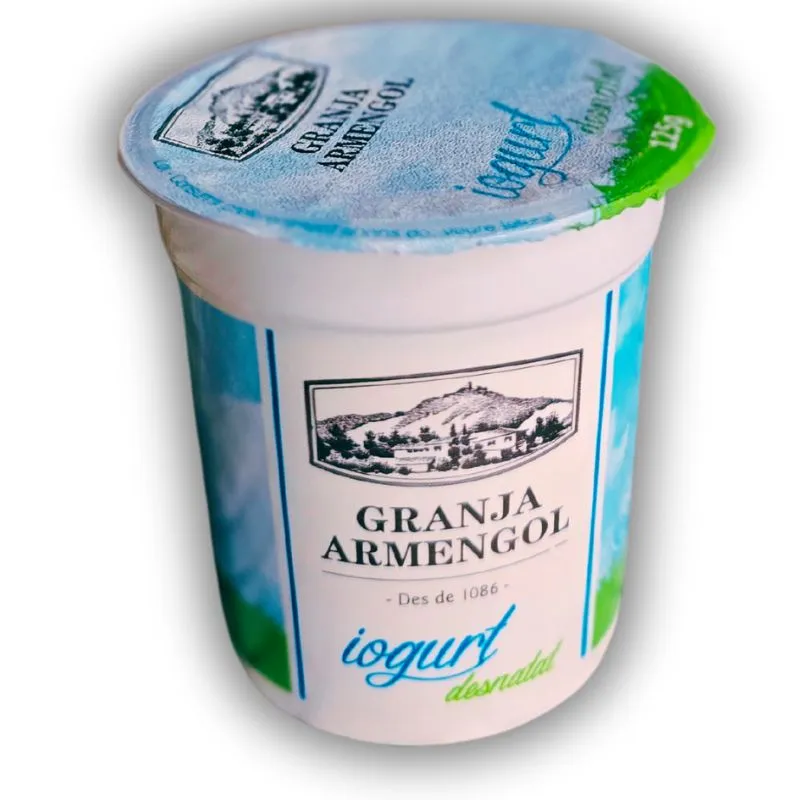 Iogurt Armengol Desnatat Natural 125g | Baix en greixos 3 Iogurt Armengol Desnatat Natural