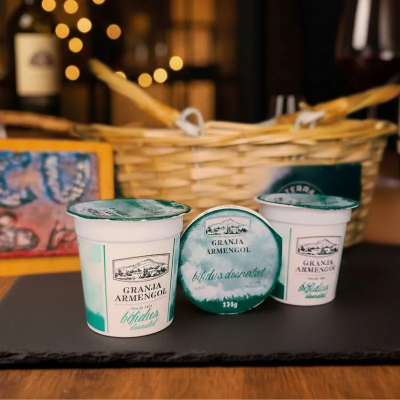 Iogurt Armengol Bífidus Desnatat 125g Artesanal