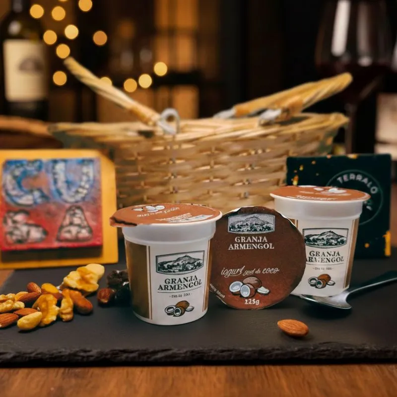 Yogurt artesanal: sabor auténtico y vida saludable 9 Iogurt Armengol Coco 125g Artesanal