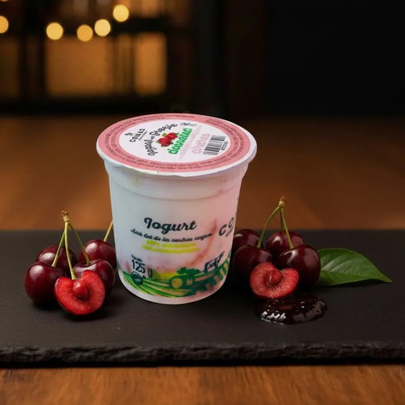 Iogurt Comas Desnatat amb Melmelada de Cireres 125g Artesanal