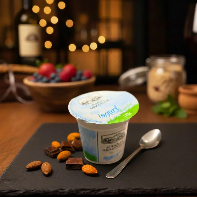 Iogurt Armengol Desnatat Natural 125g | Baix en greixos 2 Iogurt de la Granja Armengol Desnatat Natural 125g