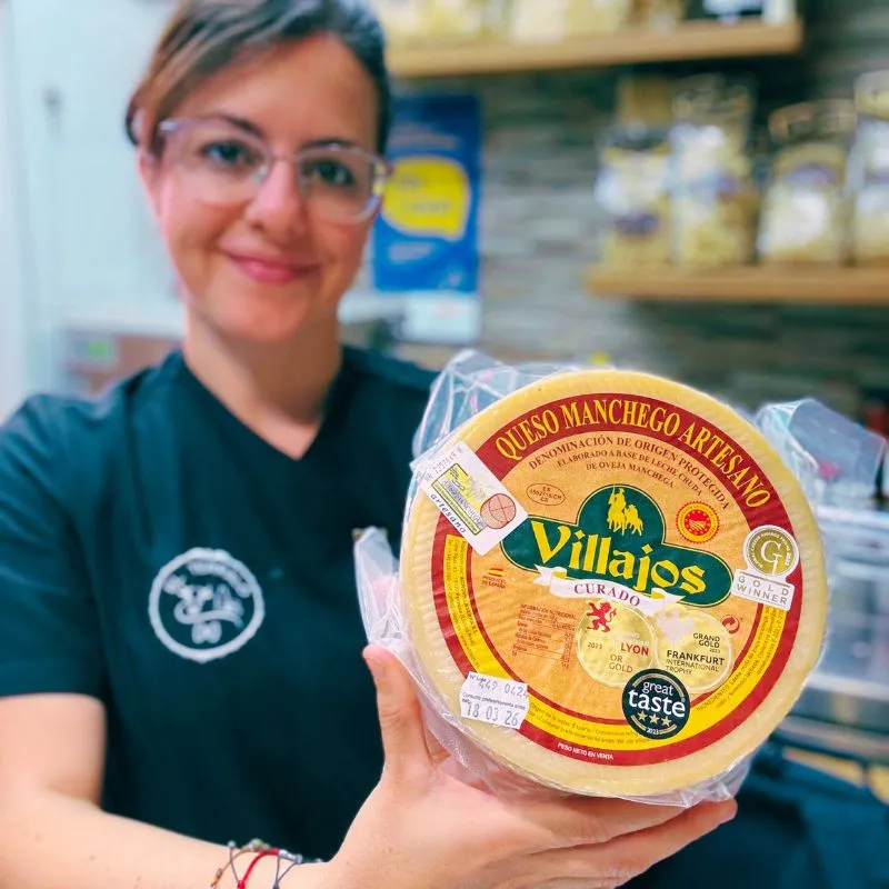 Manchego curado Villajos Manchego curado Villajos