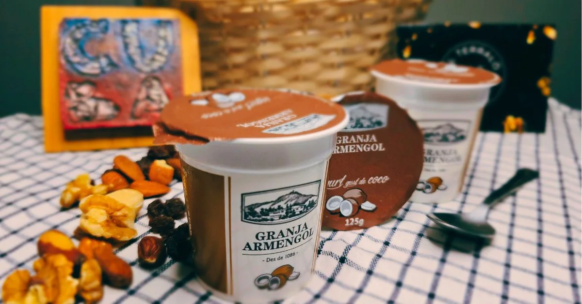 Yogurt artesanal de coco