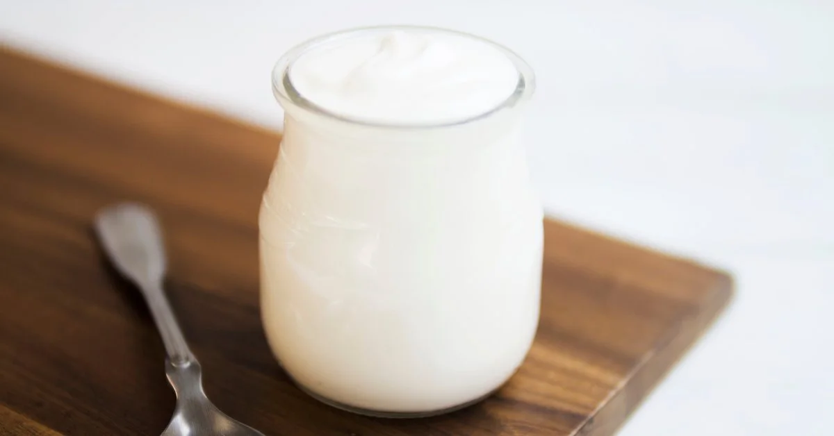 Yogurt natural con probióticos Yogurt natural con probióticos