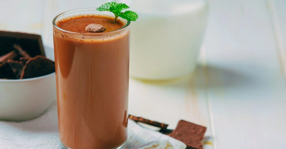 Batido de chocolate puro