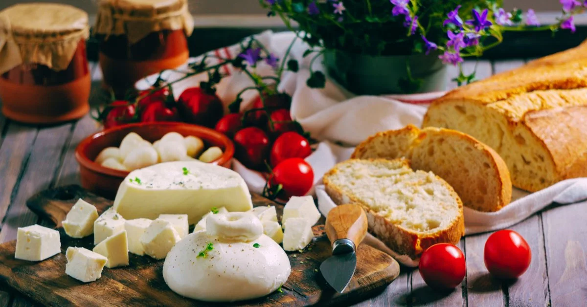 Degustación de queso fresco Degustación de queso fresco