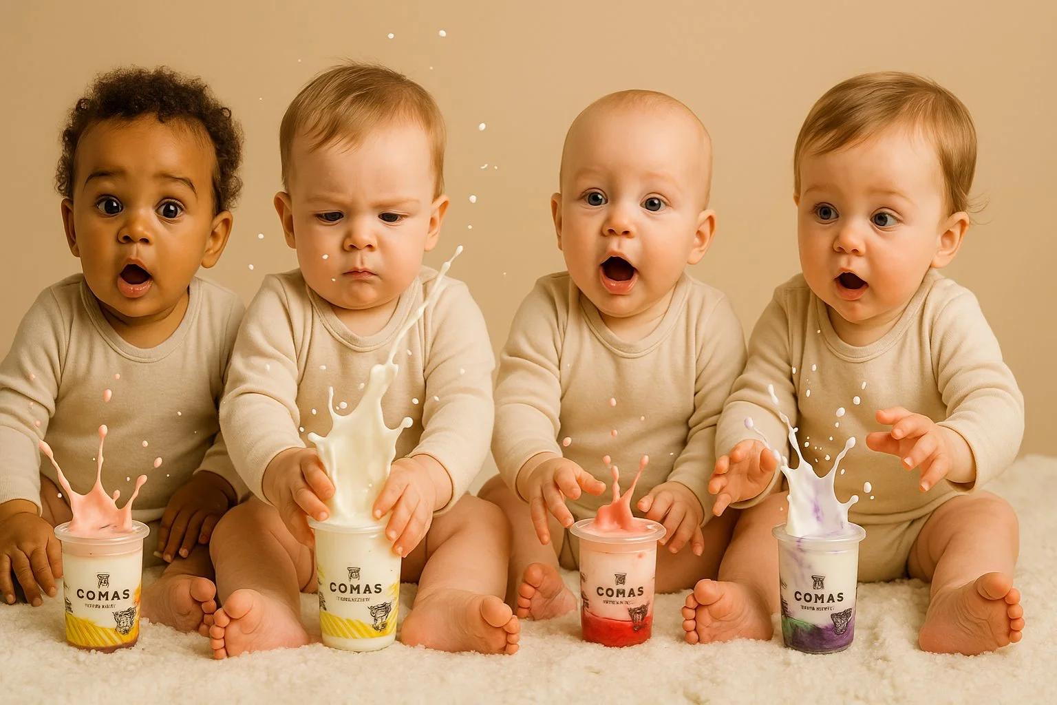 Yogur para bebé Yogur para bebé