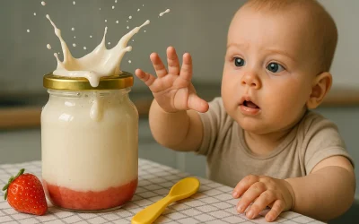 Blog 43 Yogur para bebés de 6 meses: beneficios, riesgos y cómo elegir el mejor