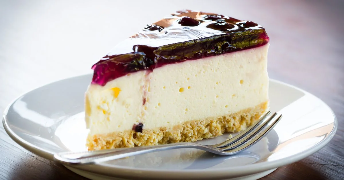 Pastel de queso con base de galleta Pastel de queso con base de galleta