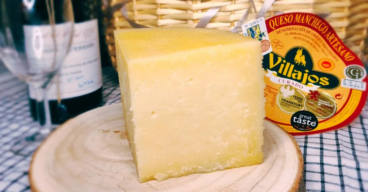 Queso Manchego curado Villarejos Queso Manchego curado Villarejos