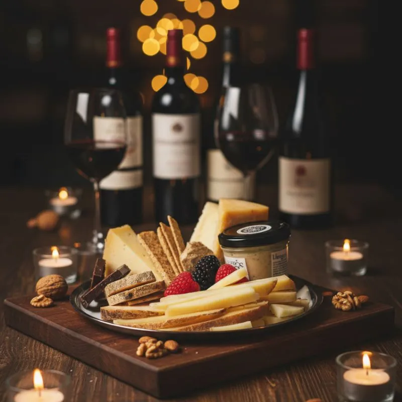 Taula de Formatges Gourmet para 4–8 persones) Taula de Formatges Gourmet para 4–8 persones)