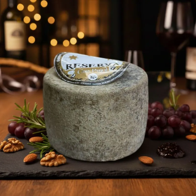 Can Pujol Reserva Formatge de cabra curat artesanal català