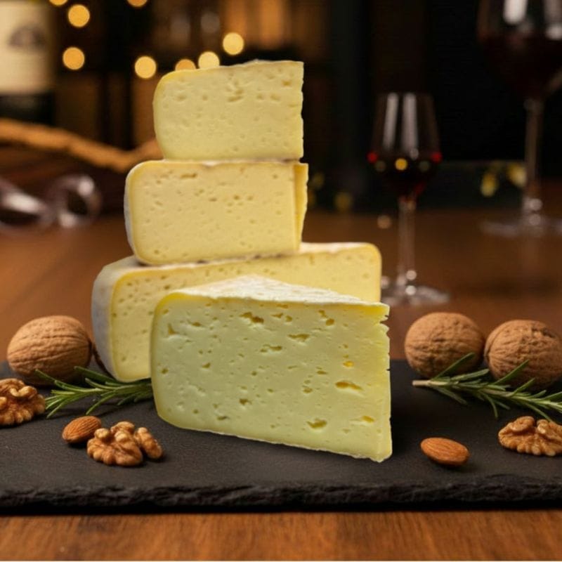 ¿Qué queso no puede comer una embarazada? 2 Formatge Ermesenda d’Eroles – Vac a llet crua, pell rentada