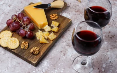 ¿Cuál es el mejor queso para vino tinto?
