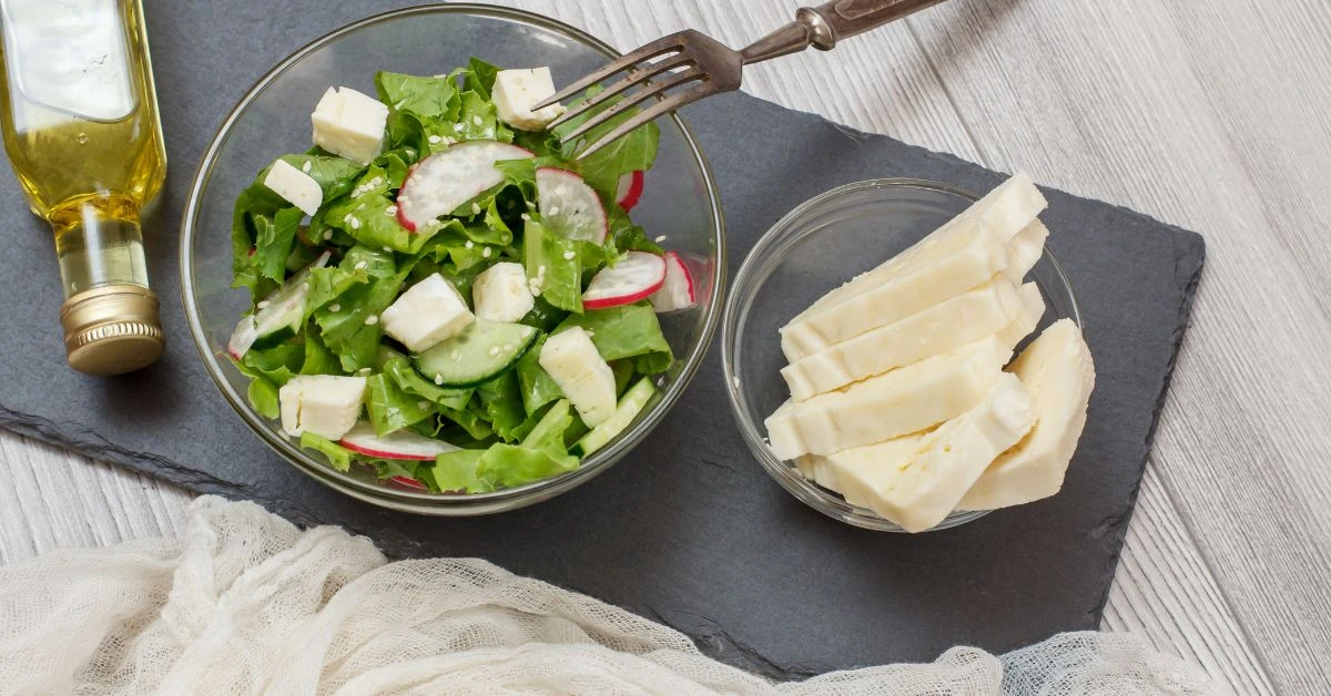 ensalada césar queso