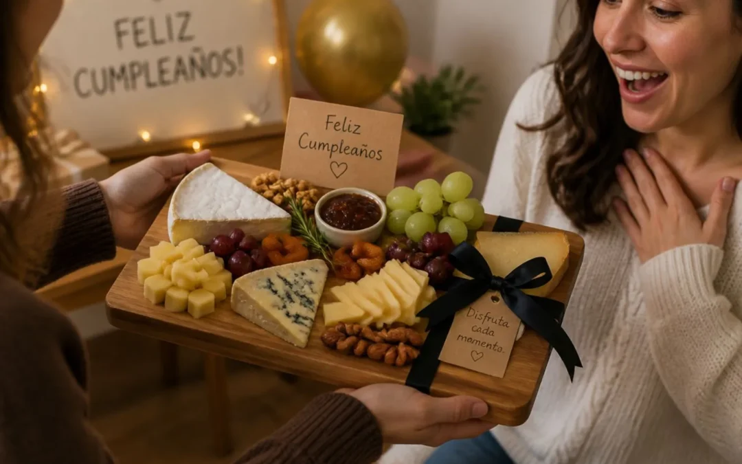 Tabla de queso regalo